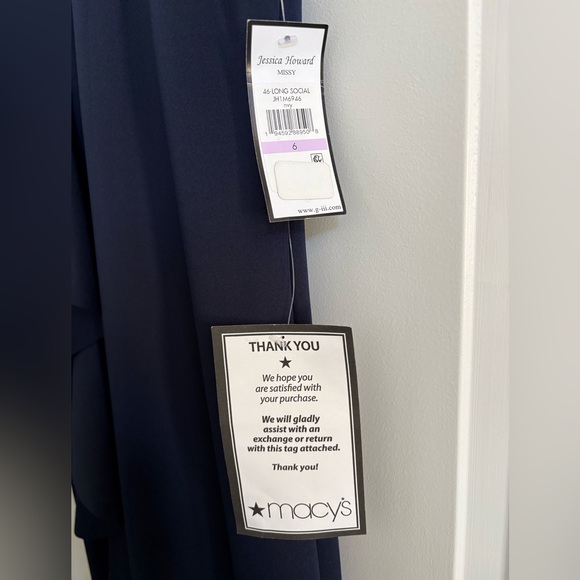 Jessica Howard Navy Dress - Picture 3 of 3